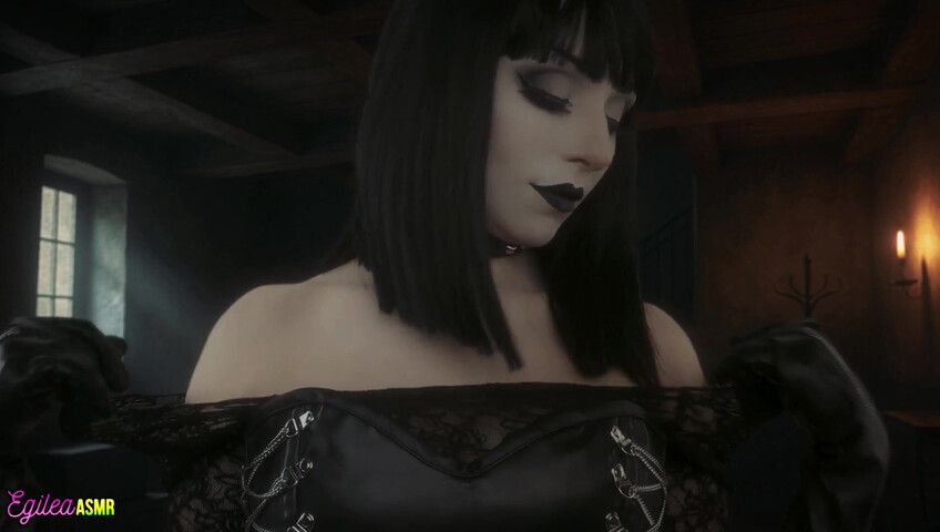 Egilea ASMR - 14 Aug 2025 - Your Ex Goth Girlfriend Wins You Back With Lots Of Kisses