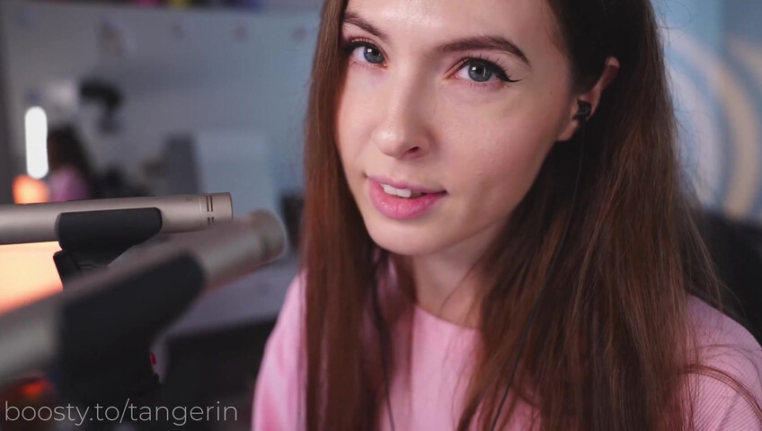 Tangerin ASMR - Ear Licking (Close Slow Standing) & Echo Effect