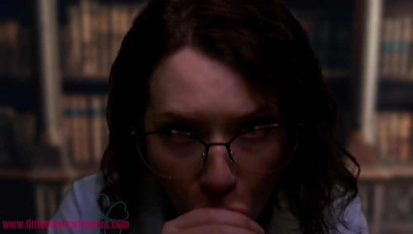 Little Clover Whispers - Roleplay | Spying On The Naughty Librarian