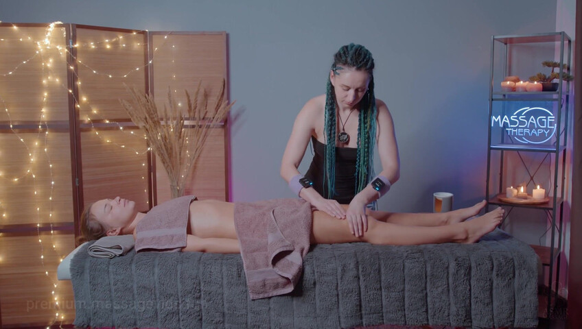 ASMR Massage - 5 November 2025 - Full Body Massage by Anna to Jess (NU Highlights) PART 2