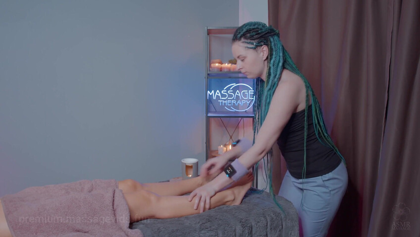 ASMR Massage - 5 November 2025 - Full Body Massage by Anna to Jess (NU Highlights) PART 2