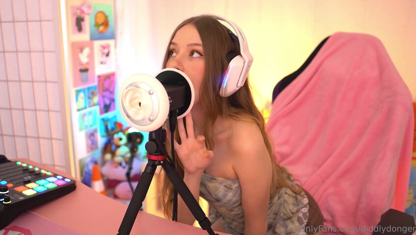 Diddly ASMR - 11 November 2025 - Begging for your cum after I end stream JOI >.<