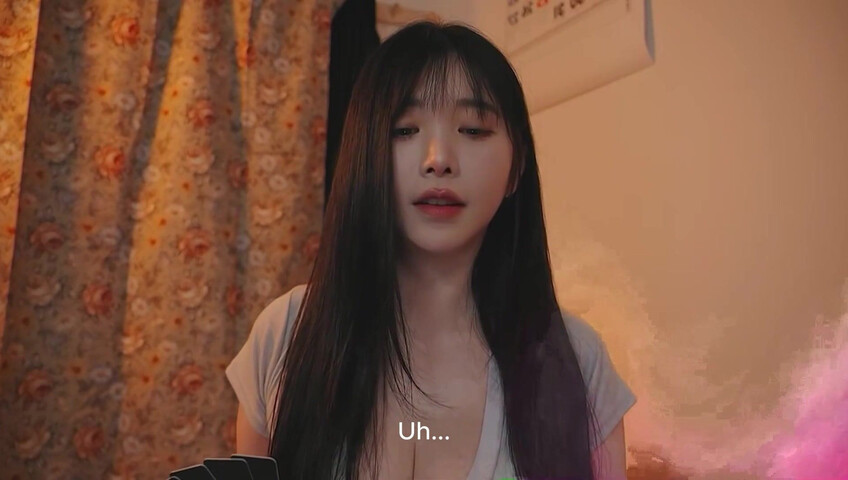 ASMR Yoonying - Mid-Autumn Holiday- Staying up all night playing cards with my girl