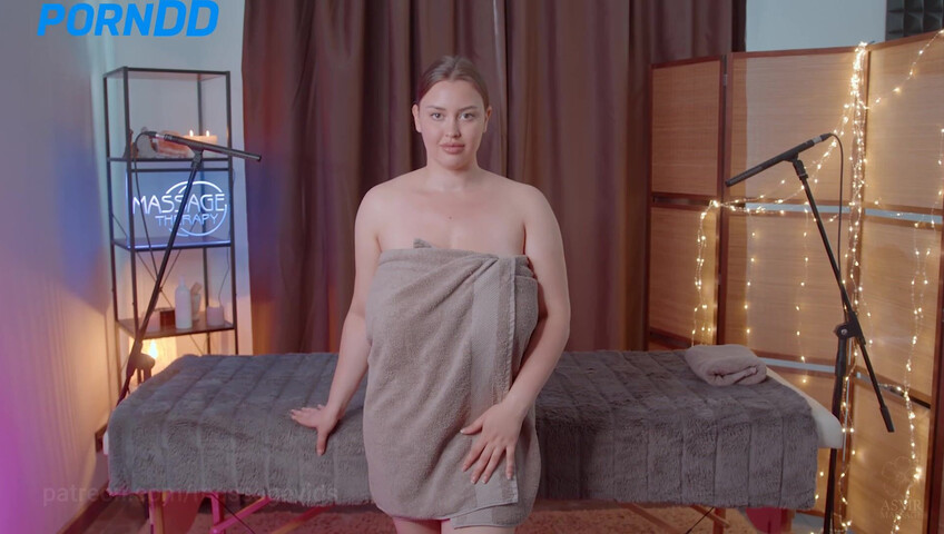 ASMR Massage - Relaxing Front Massage by Anna to Liza