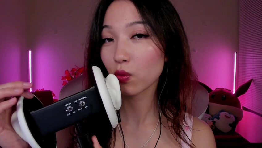 Cloud Crystal ASMR - 11 November 2025 - ASMR Deep Breathing In Your Ears & Soft Kisses