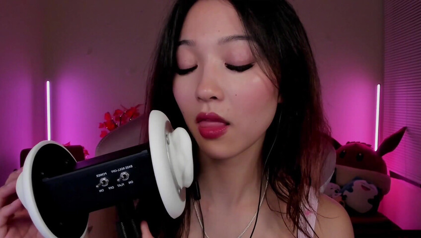 Cloud Crystal ASMR - 11 November 2025 - ASMR Deep Breathing In Your Ears & Soft Kisses