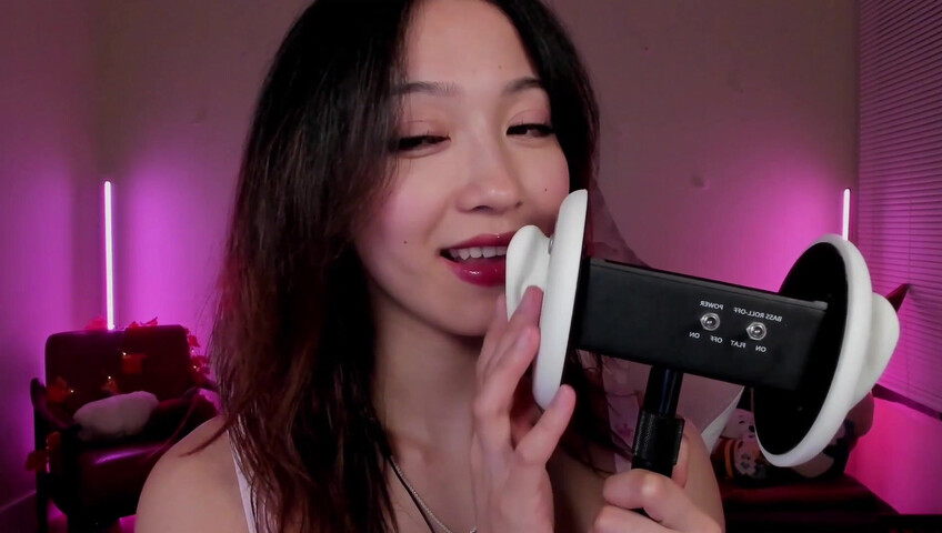 Cloud Crystal ASMR - 11 November 2025 - ASMR Deep Breathing In Your Ears & Soft Kisses