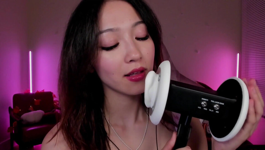 Cloud Crystal ASMR - 11 November 2025 - ASMR Deep Breathing In Your Ears & Soft Kisses