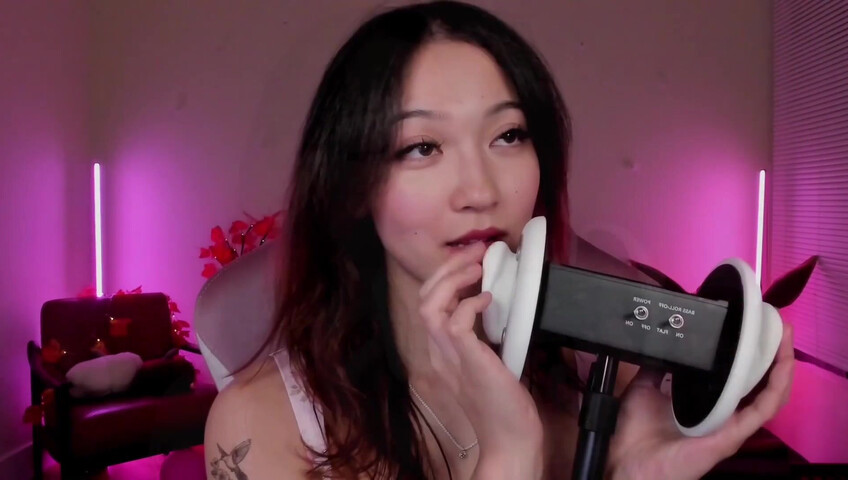 Cloud Crystal ASMR - 11 November 2025 - ASMR Deep Breathing In Your Ears & Soft Kisses