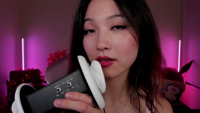 Cloud Crystal ASMR - 11 November 2025 - ASMR Deep Breathing In Your Ears & Soft Kisses