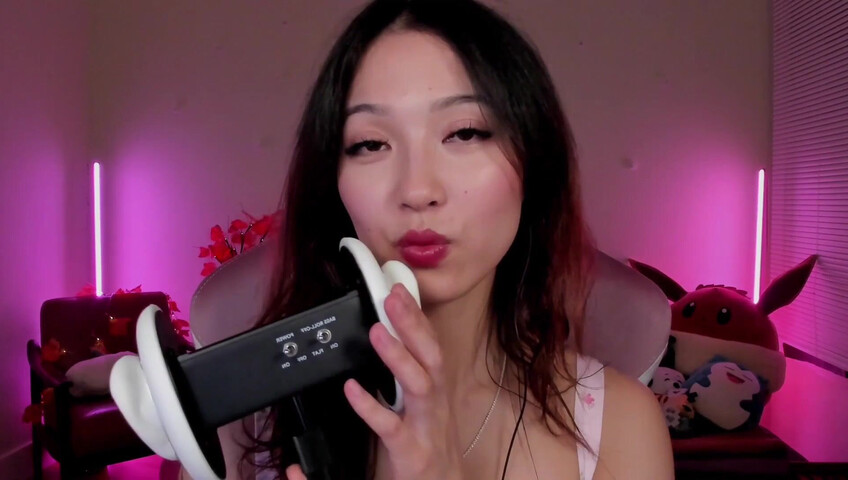 Cloud Crystal ASMR - 11 November 2025 - ASMR Deep Breathing In Your Ears & Soft Kisses