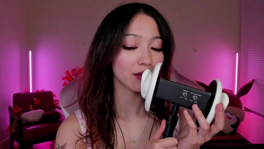 Cloud Crystal ASMR - 11 November 2025 - ASMR Deep Breathing In Your Ears & Soft Kisses