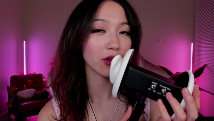 Cloud Crystal ASMR - 11 November 2025 - ASMR Deep Breathing In Your Ears & Soft Kisses