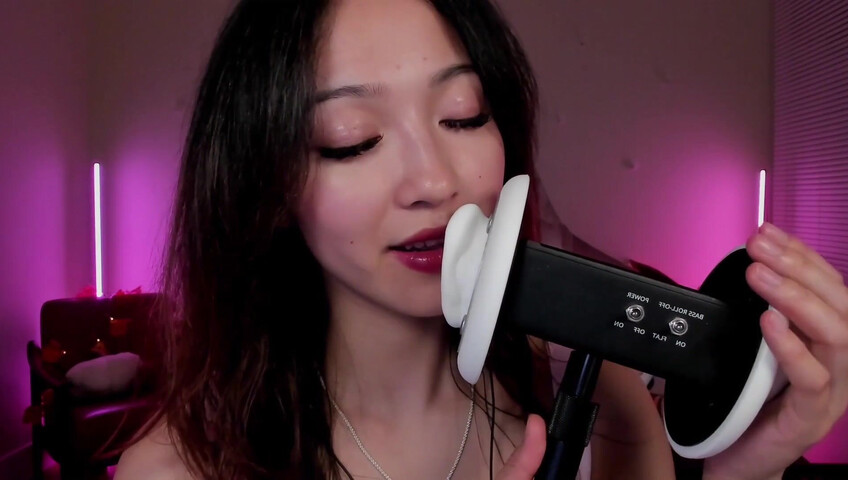 Cloud Crystal ASMR - 11 November 2025 - ASMR Deep Breathing In Your Ears & Soft Kisses