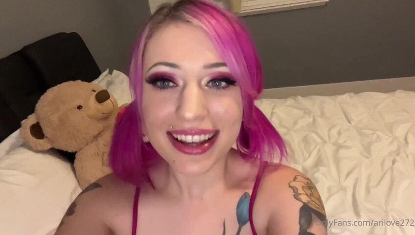 Ari Love  - He Watched While I Teased – FaceTime Cuck Session