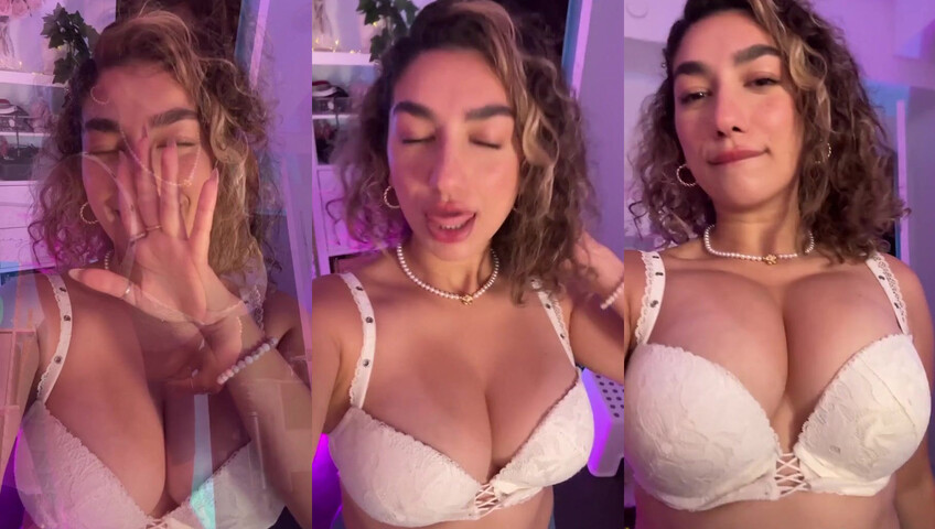 Leedah ASMR - Showing off her sexy new bra