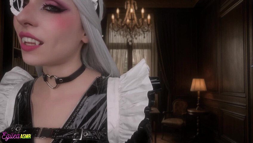 Egilea ASMR - Your Cat Maid Tickles, Kisses and Nya!