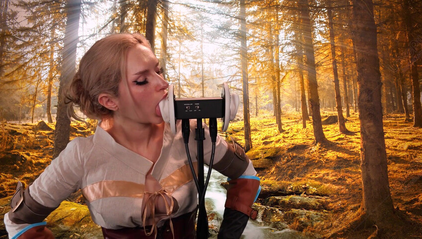 Busy B ASMR - 28 November 2025 - Exclusive ~ Ciri Ear Eating ASMR