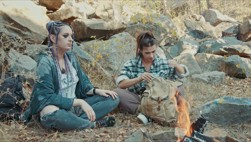 ASMR Massage - Halloween Special Massage - Anna to Sonya