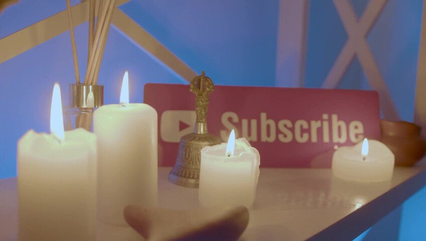 ASMR Massage - Halloween Special Massage - Anna to Sonya