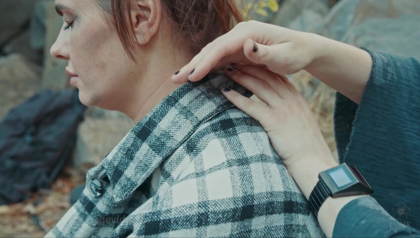 ASMR Massage - Halloween Special Massage - Anna to Sonya