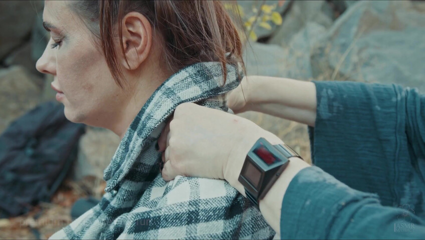 ASMR Massage - Halloween Special Massage - Anna to Sonya