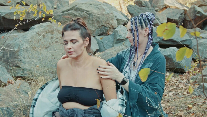 ASMR Massage - Halloween Special Massage - Anna to Sonya