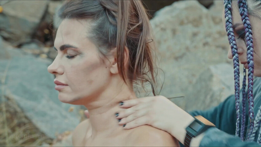 ASMR Massage - Halloween Special Massage - Anna to Sonya