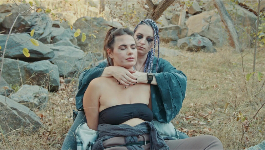 ASMR Massage - Halloween Special Massage - Anna to Sonya