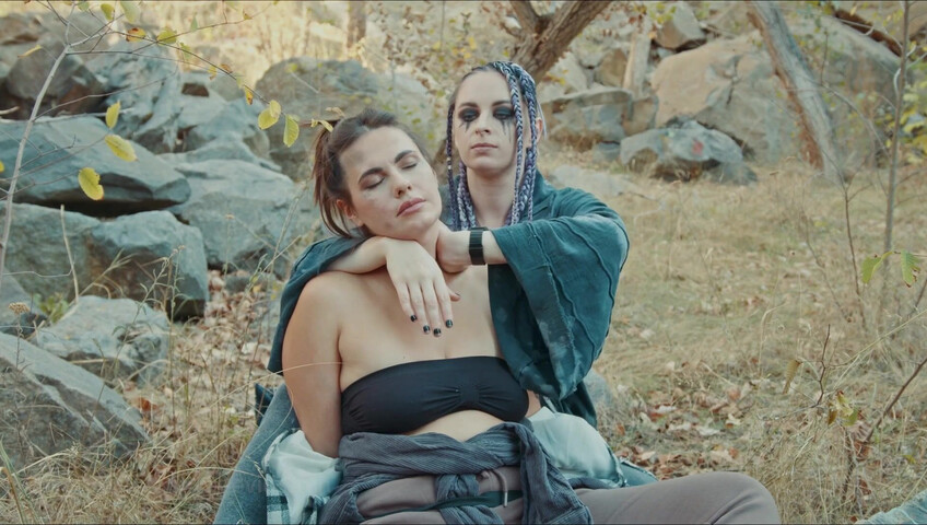 ASMR Massage - Halloween Special Massage - Anna to Sonya