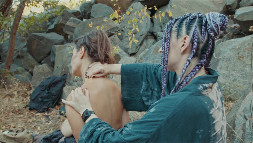 ASMR Massage - Halloween Special Massage - Anna to Sonya