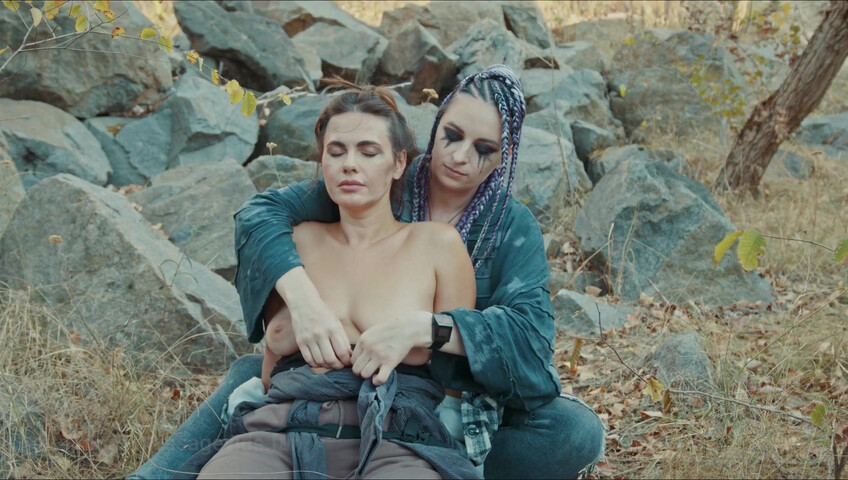 ASMR Massage - Halloween Special Massage - Anna to Sonya