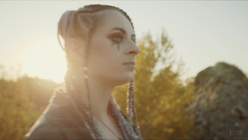 ASMR Massage - Halloween Special Massage - Anna to Sonya