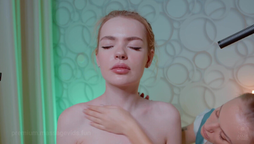 ASMR Massage - 8 Aug 2025 - Meditative Relaxing Massage by Caroline to Agata​