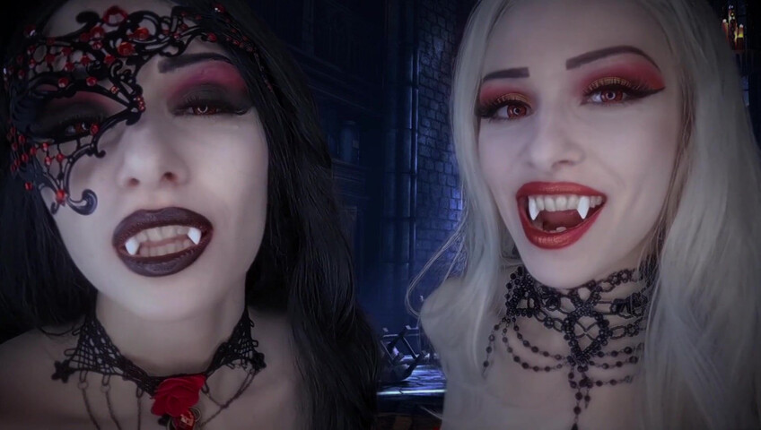 Egilea ASMR - Vampire sisters kisses