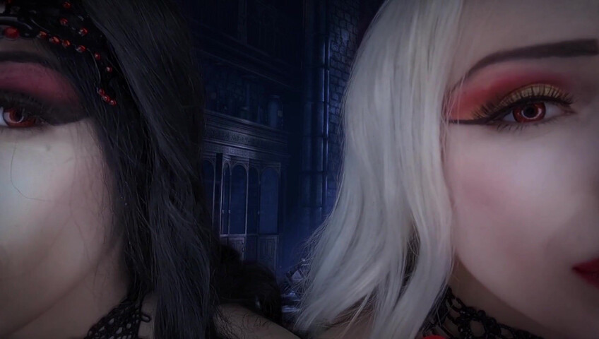Egilea ASMR - Vampire sisters kisses