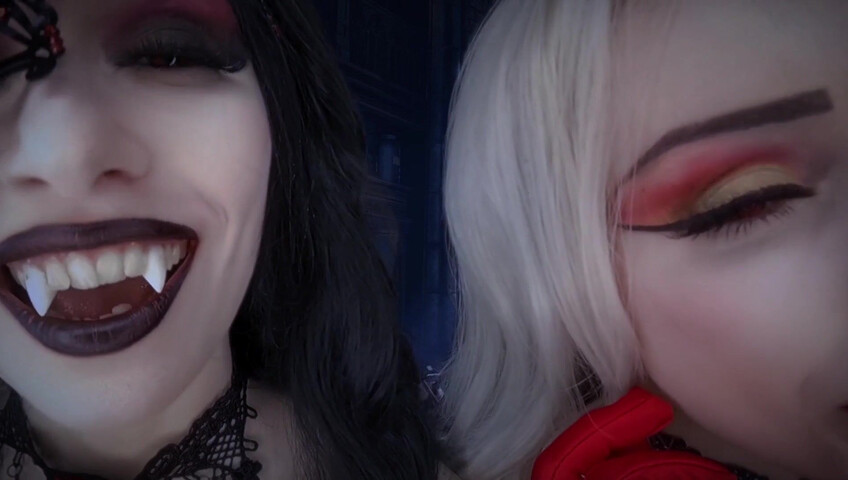Egilea ASMR - Vampire sisters kisses