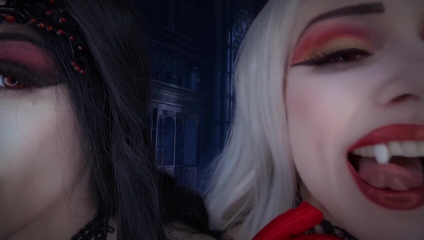 Egilea ASMR - Vampire sisters kisses