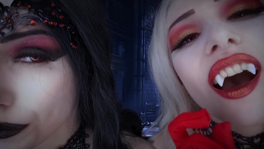 Egilea ASMR - Vampire sisters kisses