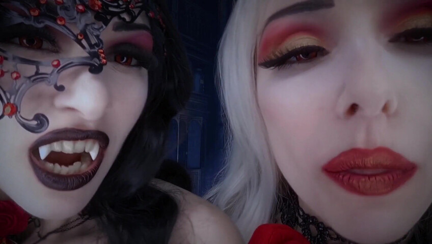 Egilea ASMR - Vampire sisters kisses