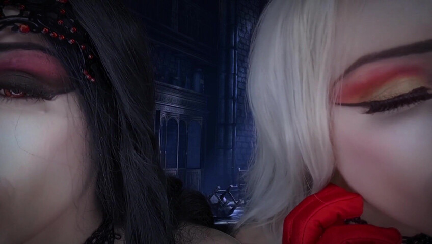 Egilea ASMR - Vampire sisters kisses