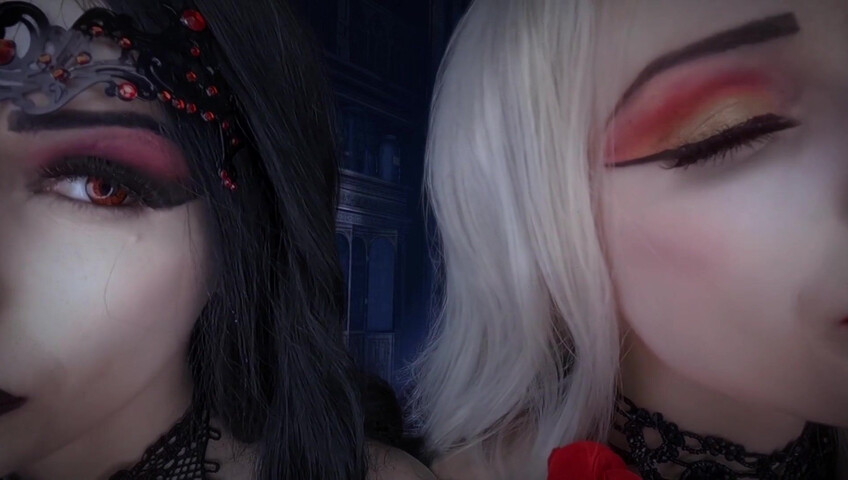 Egilea ASMR - Vampire sisters kisses