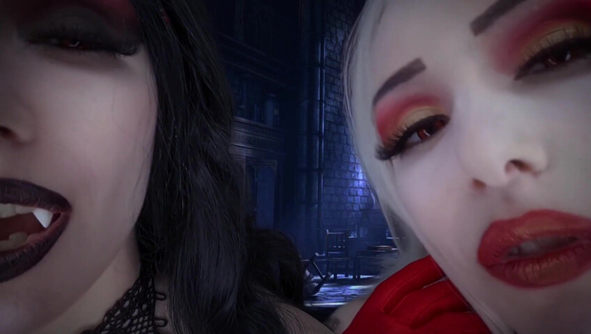 Egilea ASMR - Vampire sisters kisses