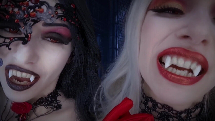 Egilea ASMR - Vampire sisters kisses