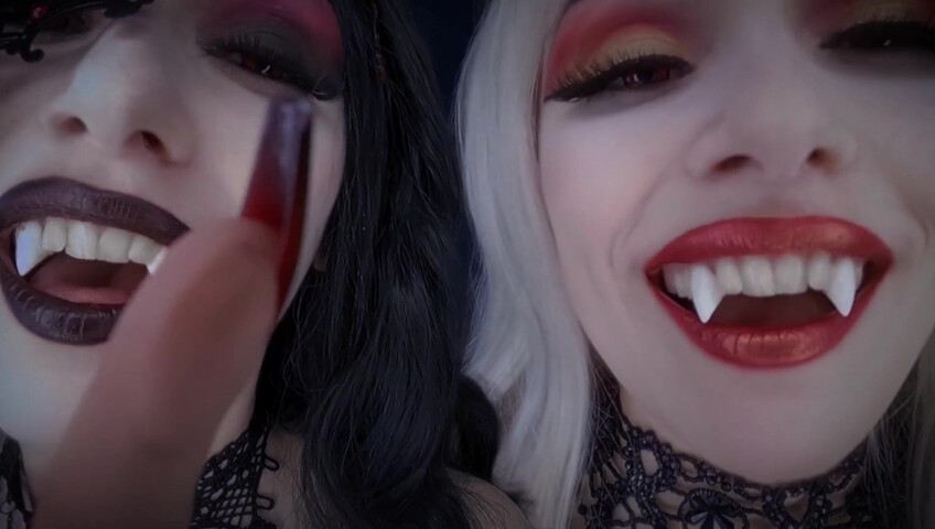 Egilea ASMR - Vampire sisters kisses