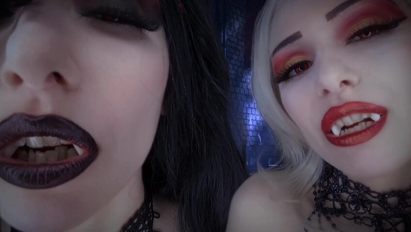 Egilea ASMR - Vampire sisters kisses