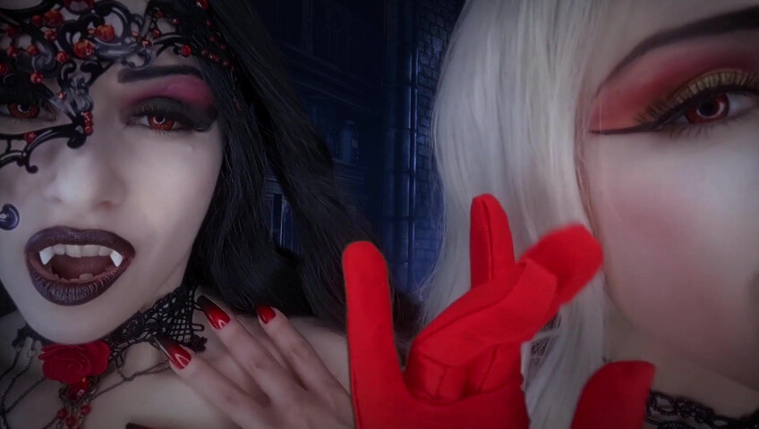 Egilea ASMR - Vampire sisters kisses