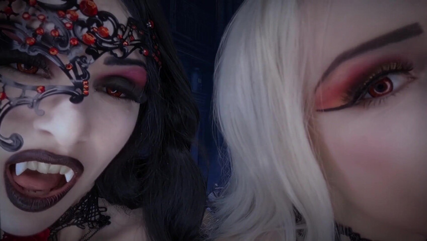 Egilea ASMR - Vampire sisters kisses