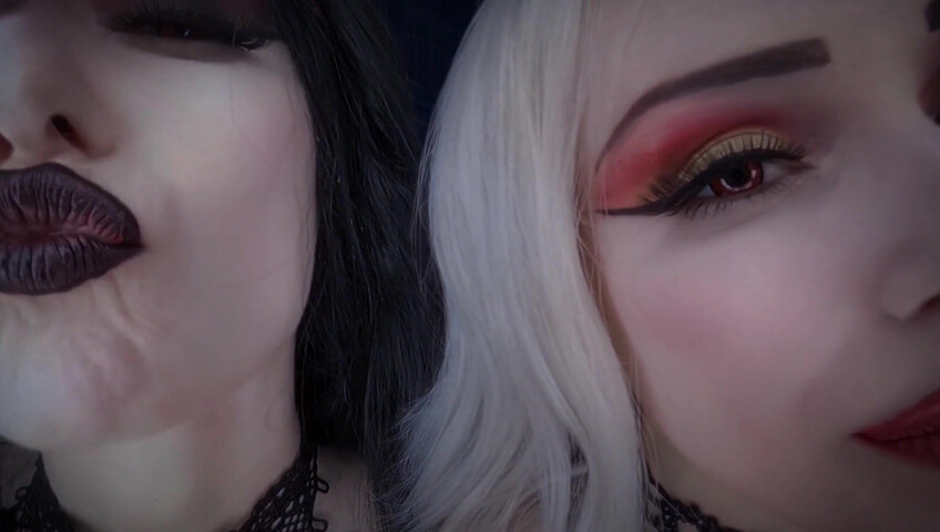 Egilea ASMR - Vampire sisters kisses