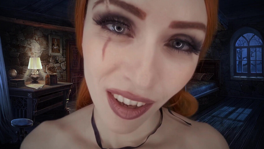 Egilea ASMR - Vampire hunter kisses you